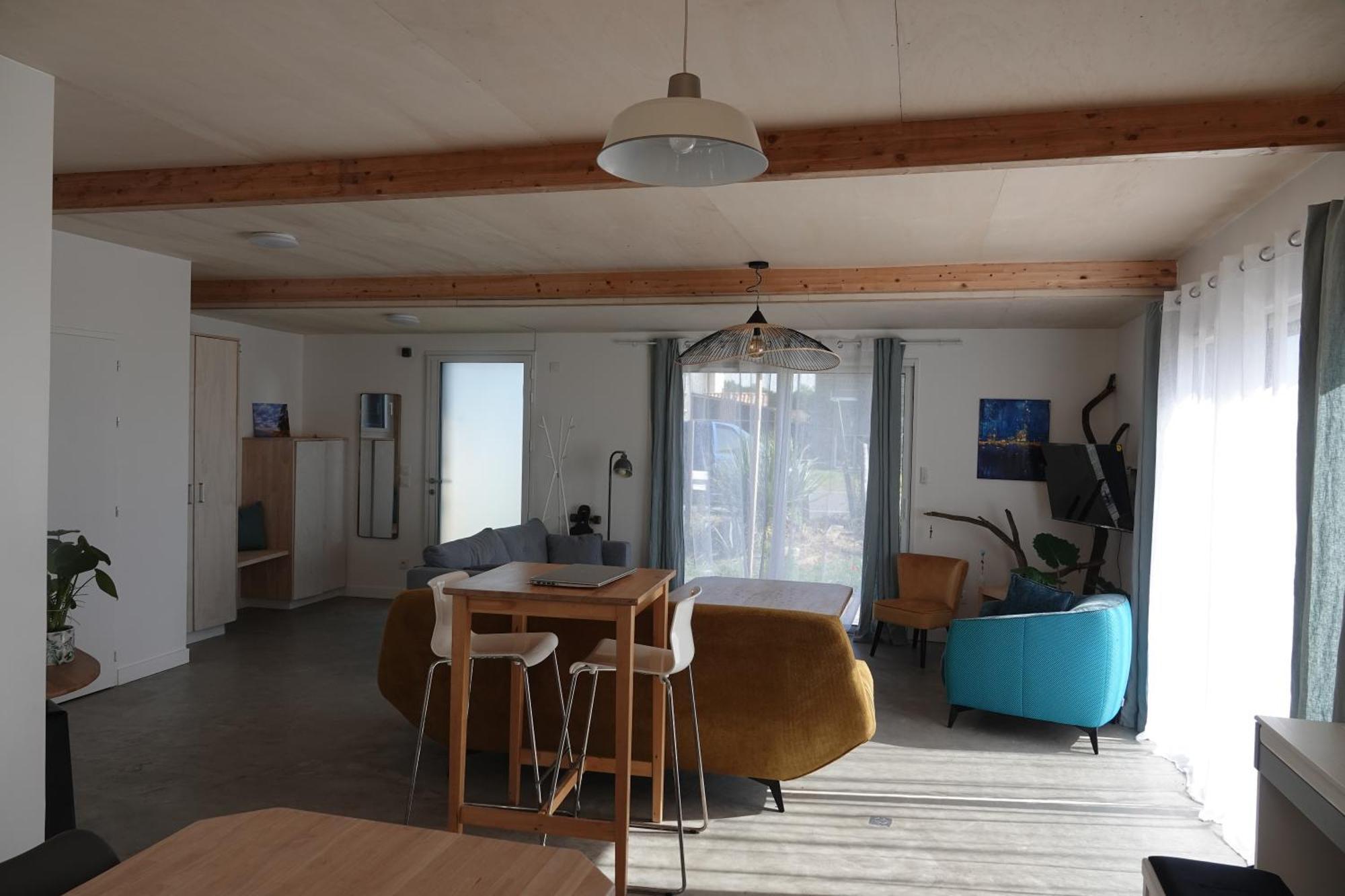 Maison Bois, Les Conches 10 Pers Longeville-sur-Mer Exterior photo