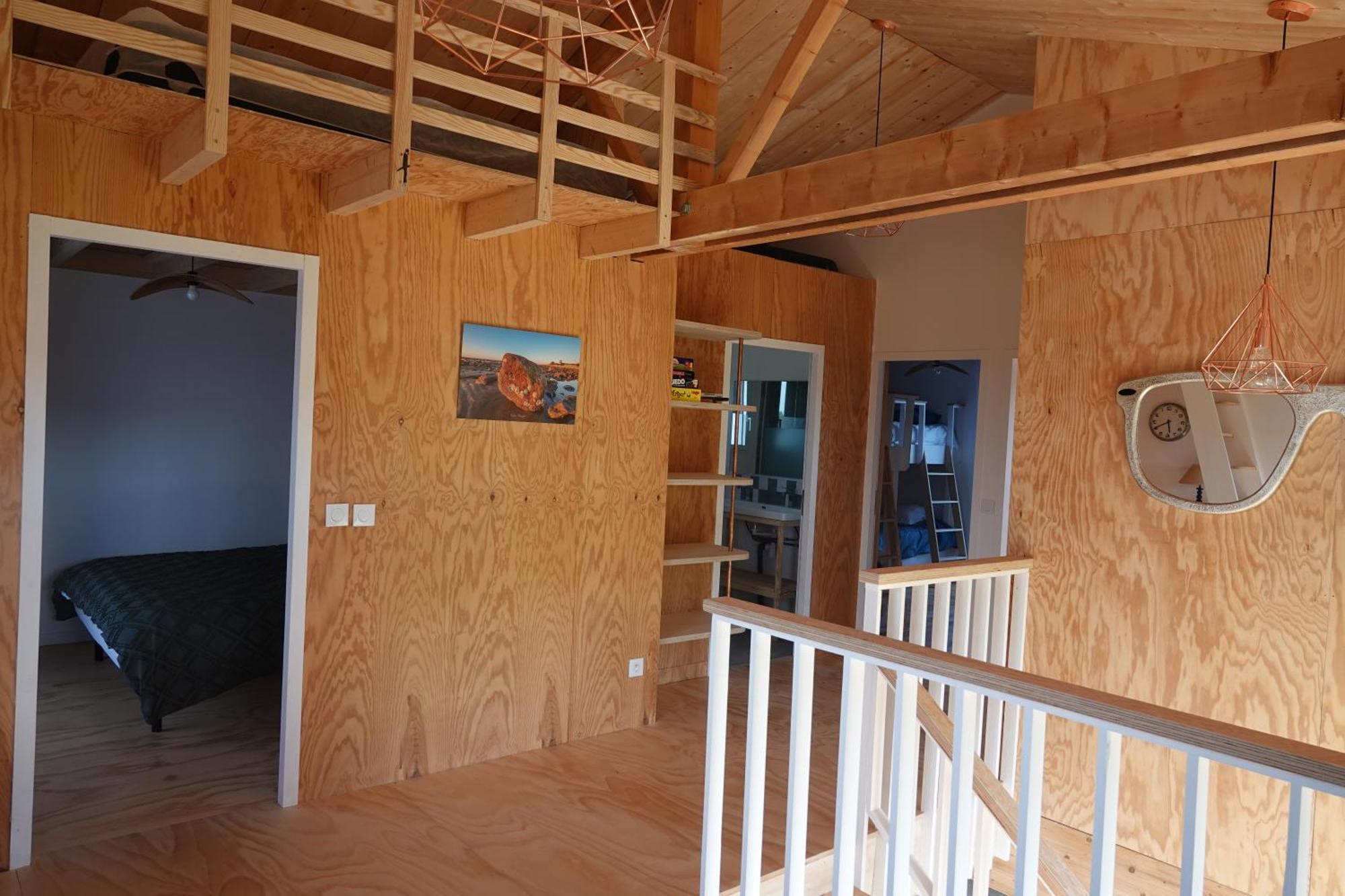 Maison Bois, Les Conches 10 Pers Longeville-sur-Mer Exterior photo